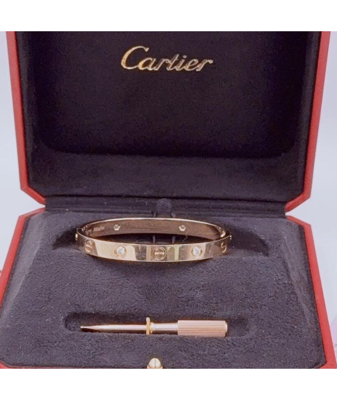 CARTIER Золотой браслет из розового золота, фото 2