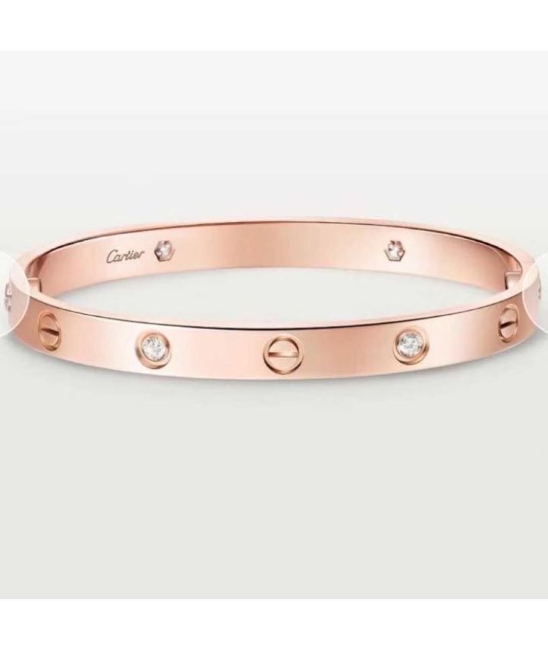 CARTIER Золотой браслет из розового золота, фото 8