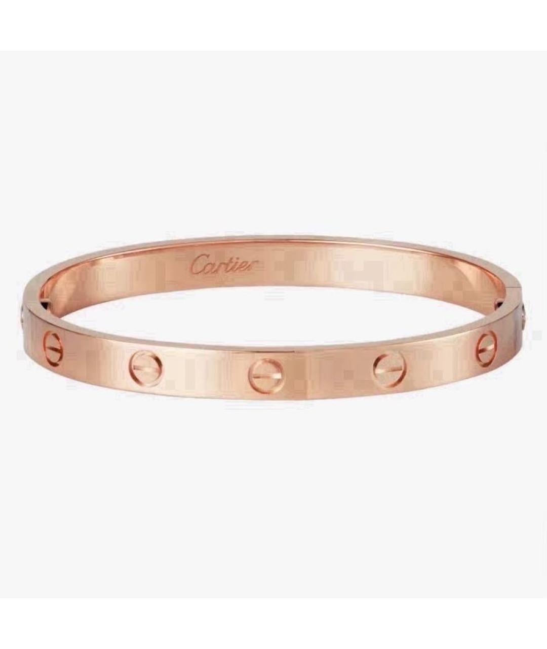 CARTIER Золотой браслет из розового золота, фото 8