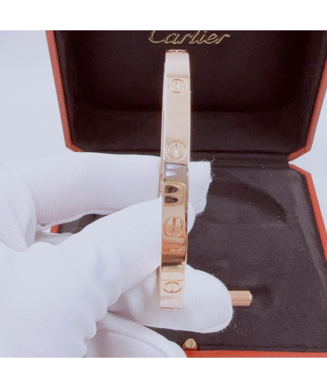 CARTIER Золотой браслет из розового золота, фото 2
