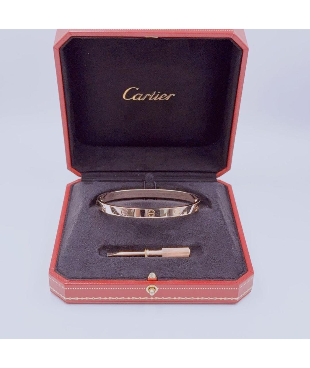 CARTIER Золотой браслет из розового золота, фото 7