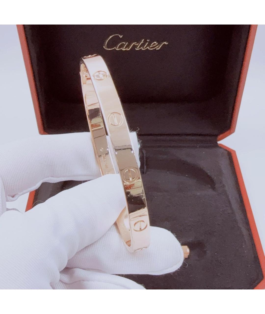 CARTIER Золотой браслет из розового золота, фото 3