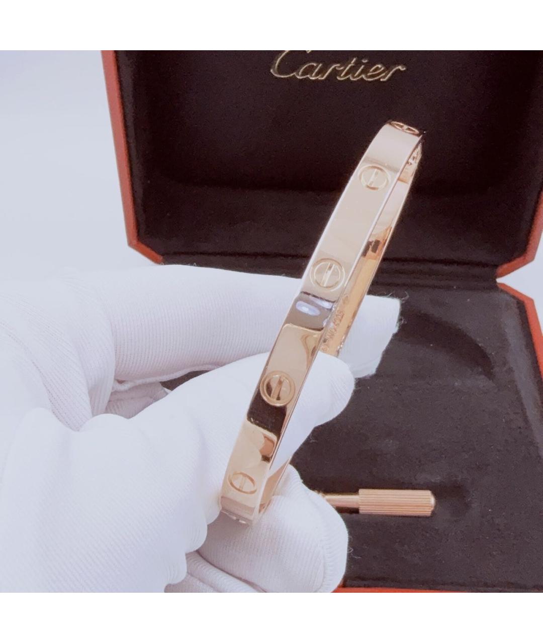 CARTIER Золотой браслет из розового золота, фото 4