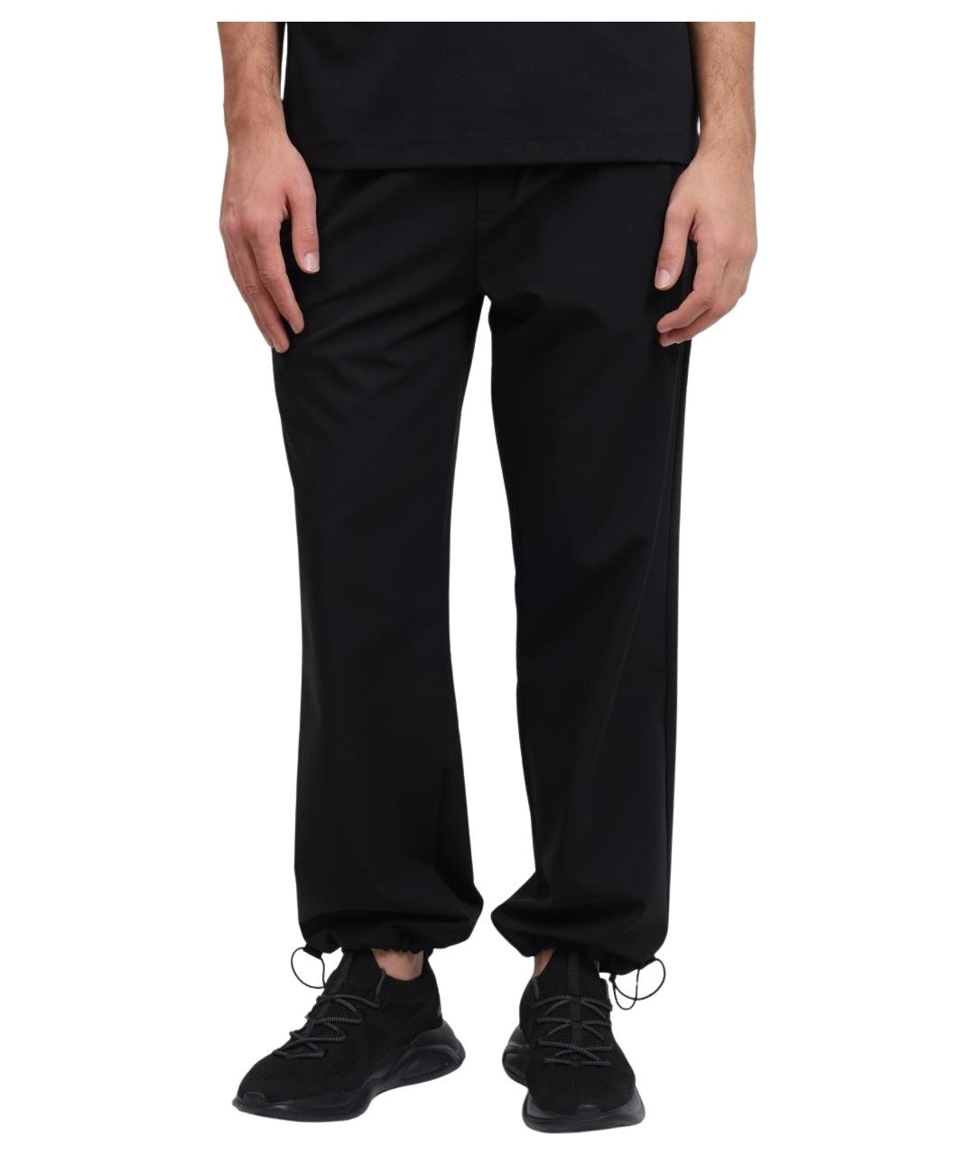 HUGO Черные повседневные брюки, фото 1