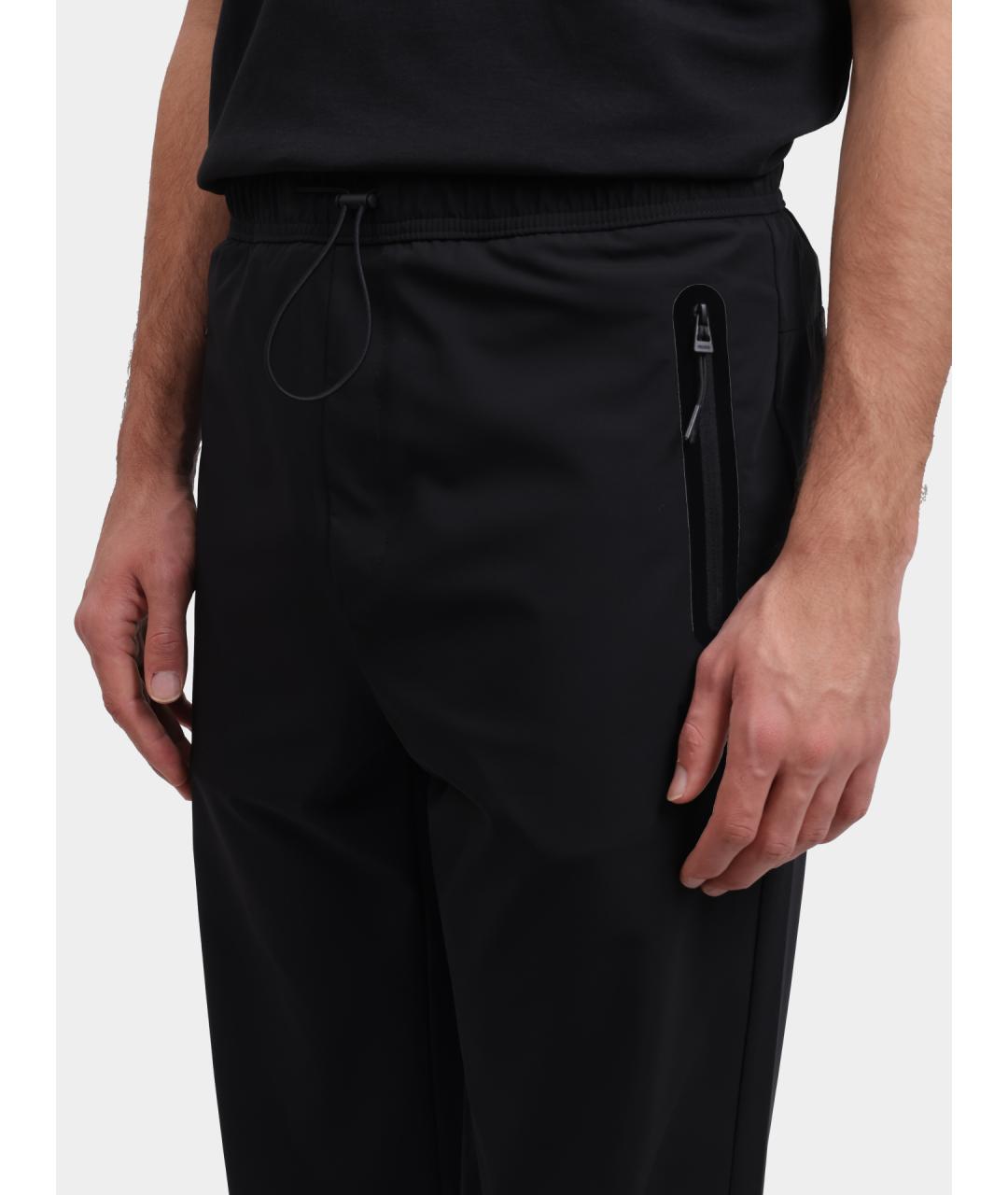 HUGO Черные повседневные брюки, фото 4