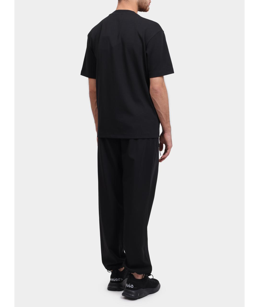 HUGO Черные повседневные брюки, фото 5