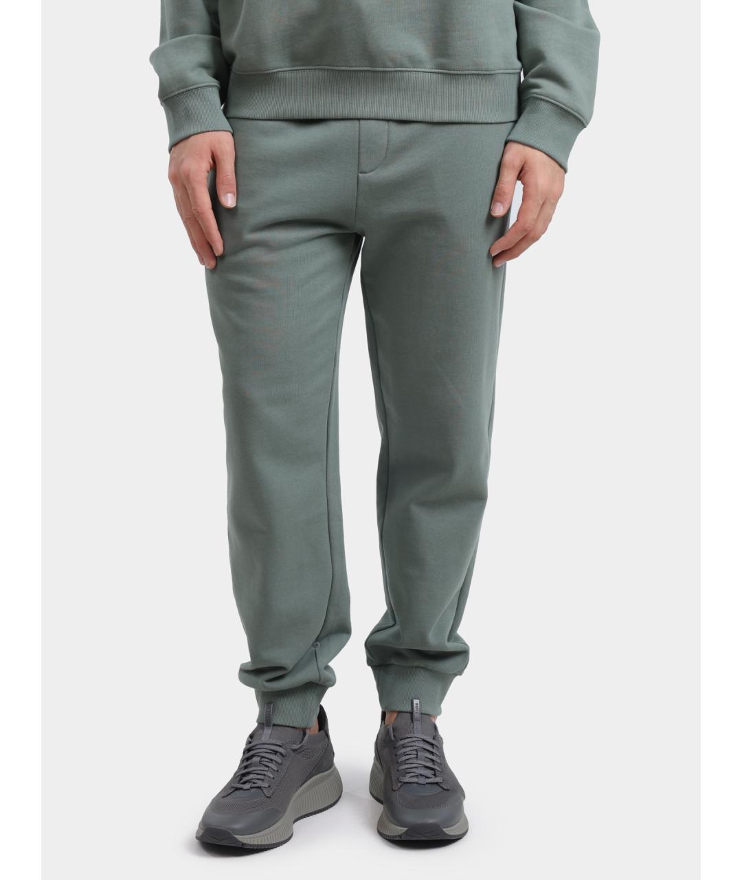 HUGO Зеленый хлопковый спортивный костюм, фото 4