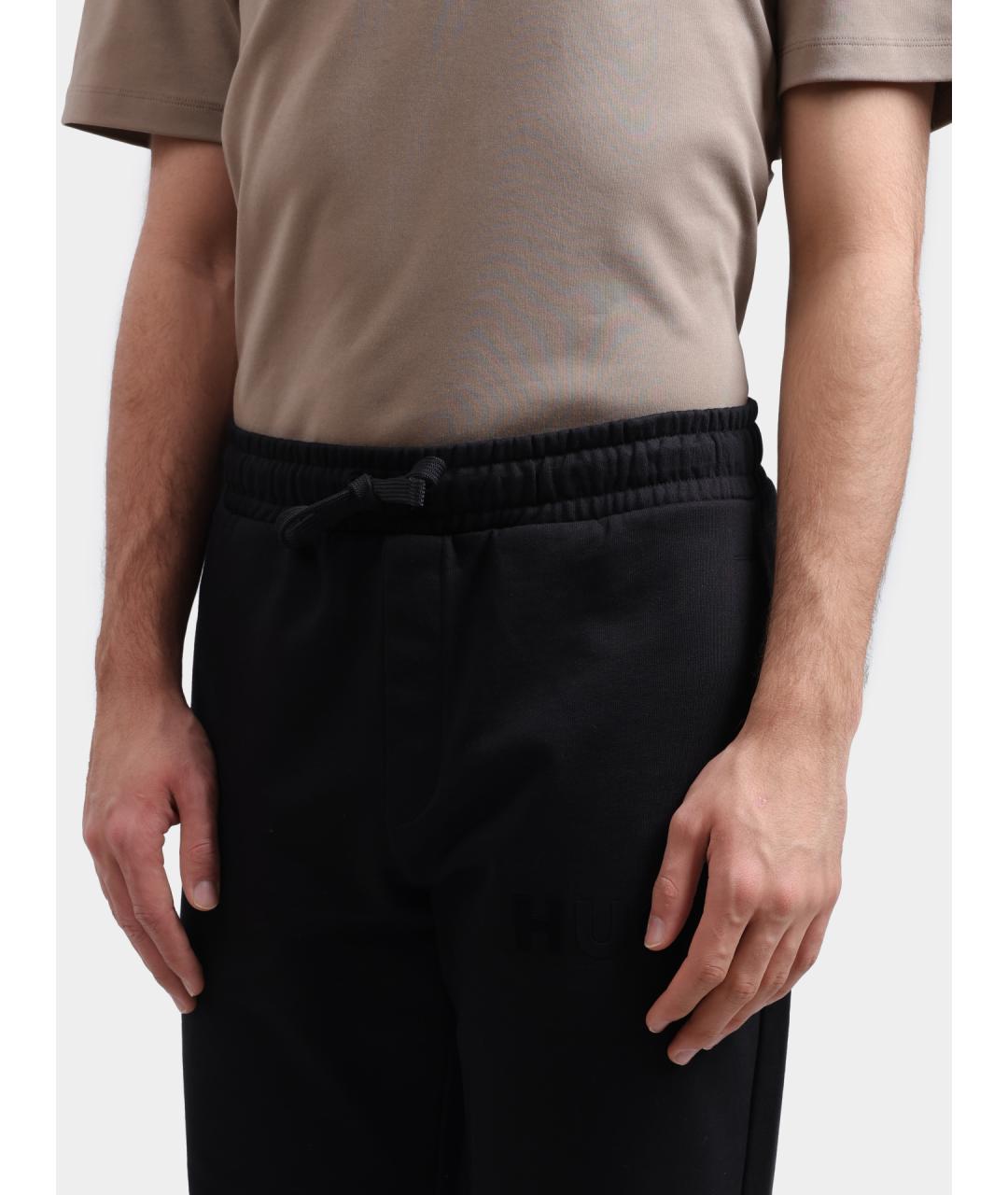 HUGO Черные повседневные брюки, фото 4