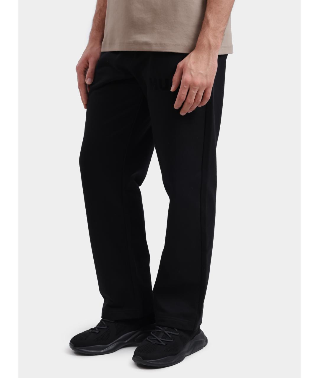 HUGO Черные повседневные брюки, фото 3