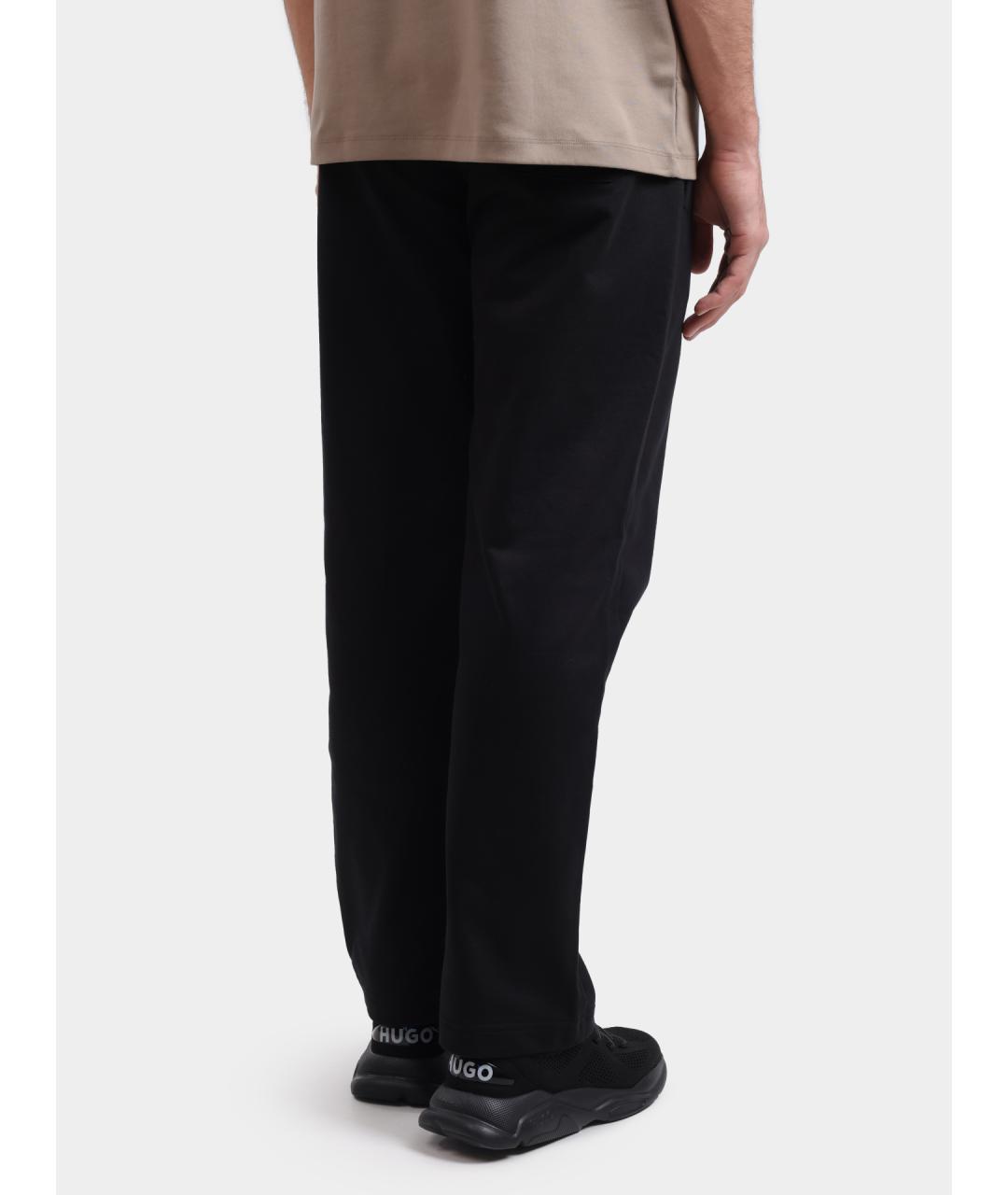 HUGO Черные повседневные брюки, фото 5