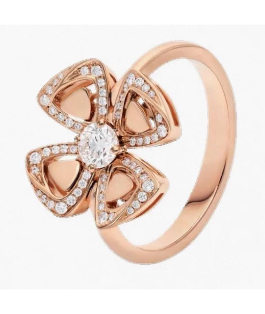 BVLGARI Золотое кольцо из розового золота, фото 8