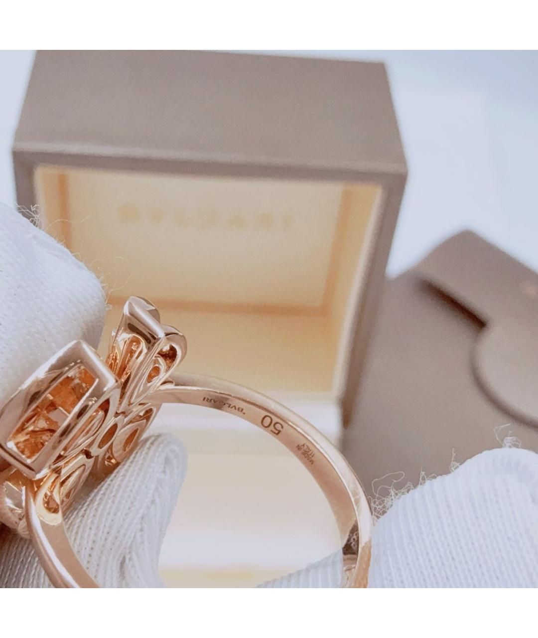 BVLGARI Золотое кольцо из розового золота, фото 6