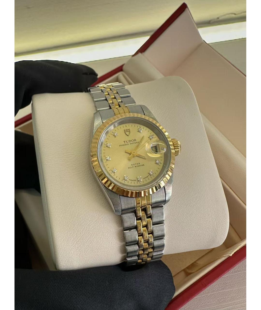 TUDOR Золотые часы, фото 4