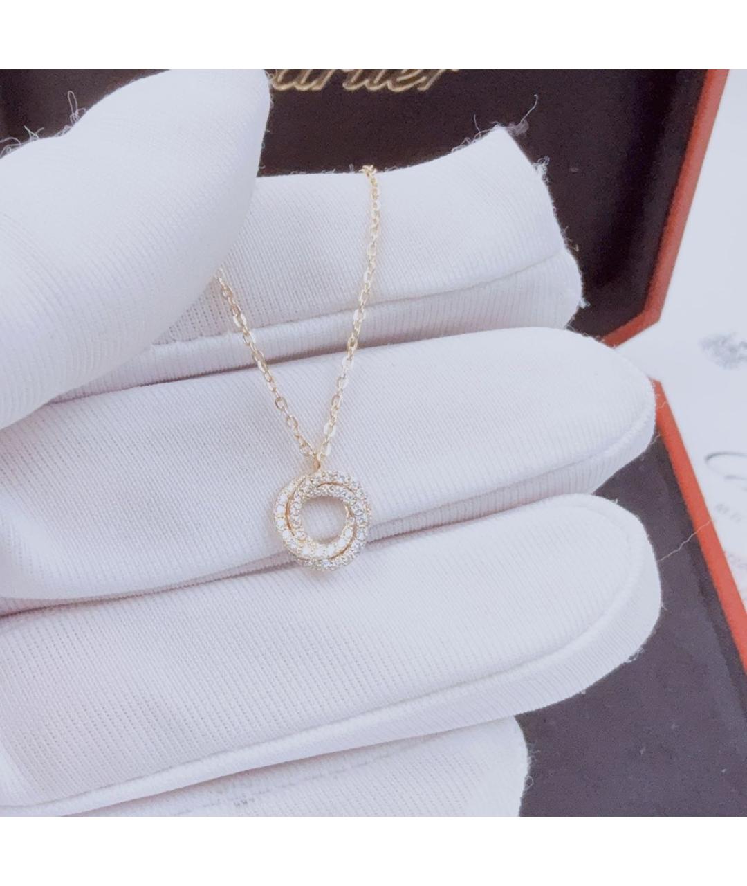 CARTIER Мульти колье из желтого золота, фото 3