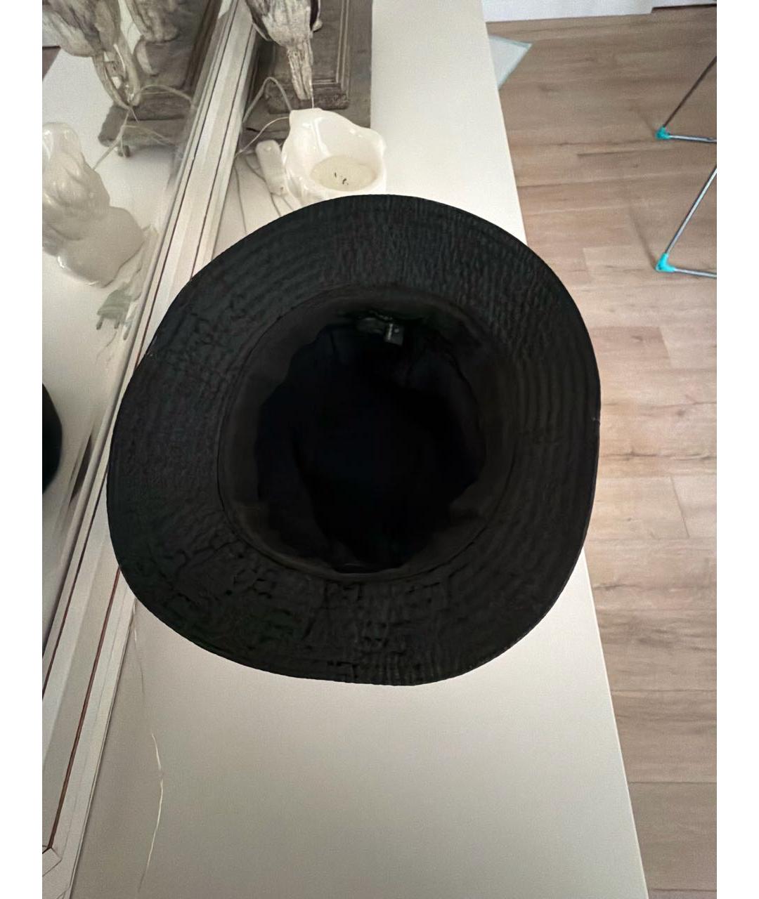 GUCCI Черная синтетическая панама, фото 4