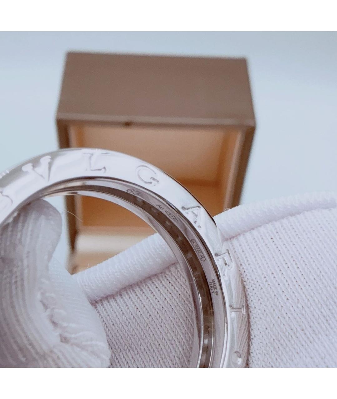 BVLGARI Белое кольцо из белого золота, фото 7