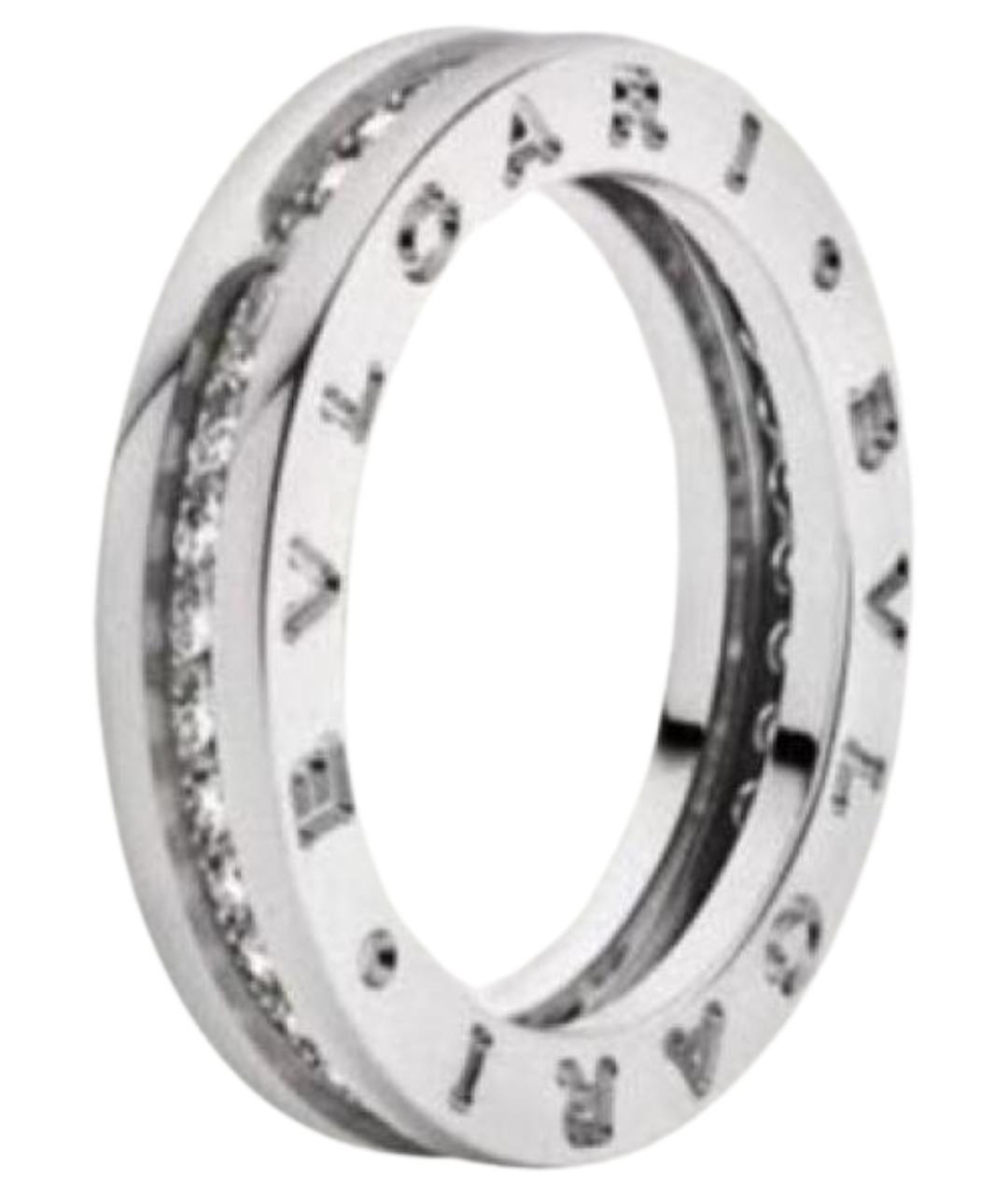 BVLGARI Белое кольцо из белого золота, фото 1