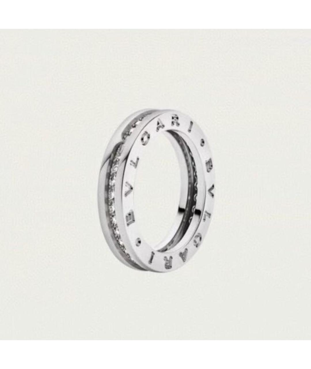 BVLGARI Белое кольцо из белого золота, фото 9