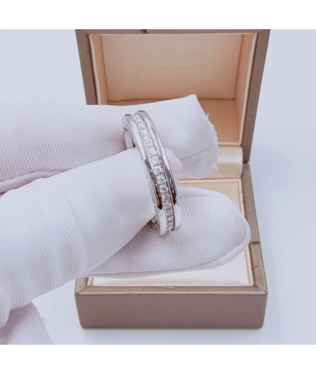 BVLGARI Белое кольцо из белого золота, фото 5