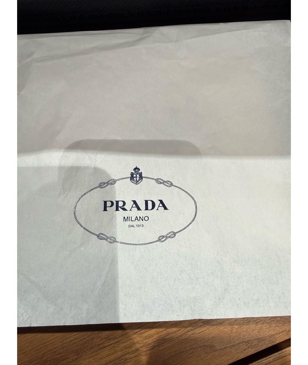 PRADA Темно-синий ободок, фото 4