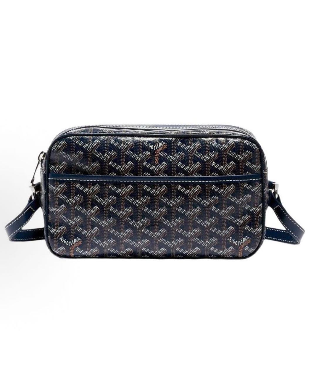 GOYARD Темно-синяя сумка через плечо, фото 2