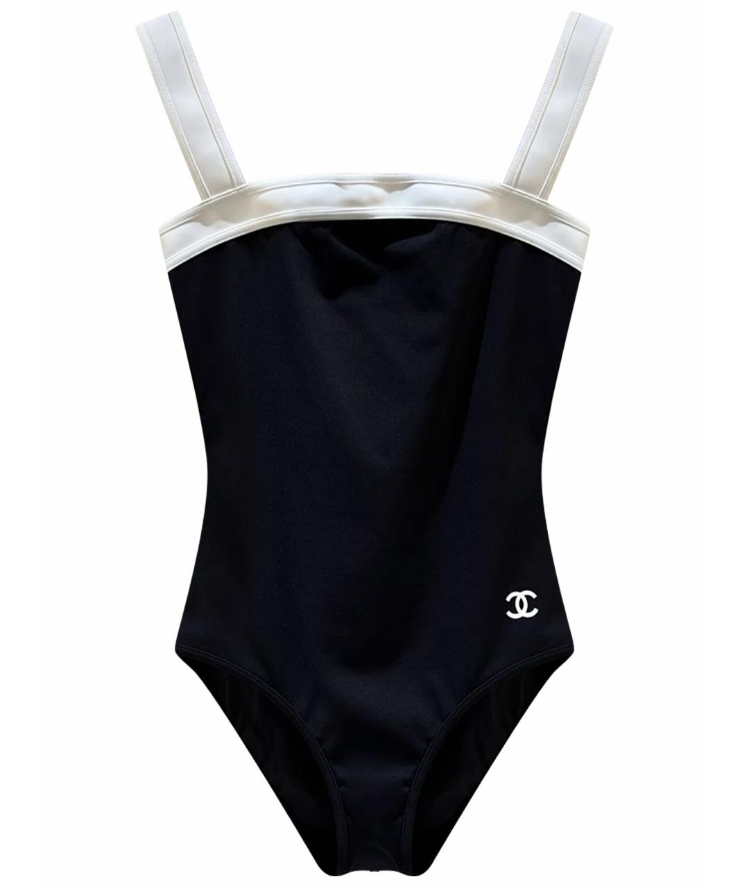 CHANEL Черный купальник, фото 1