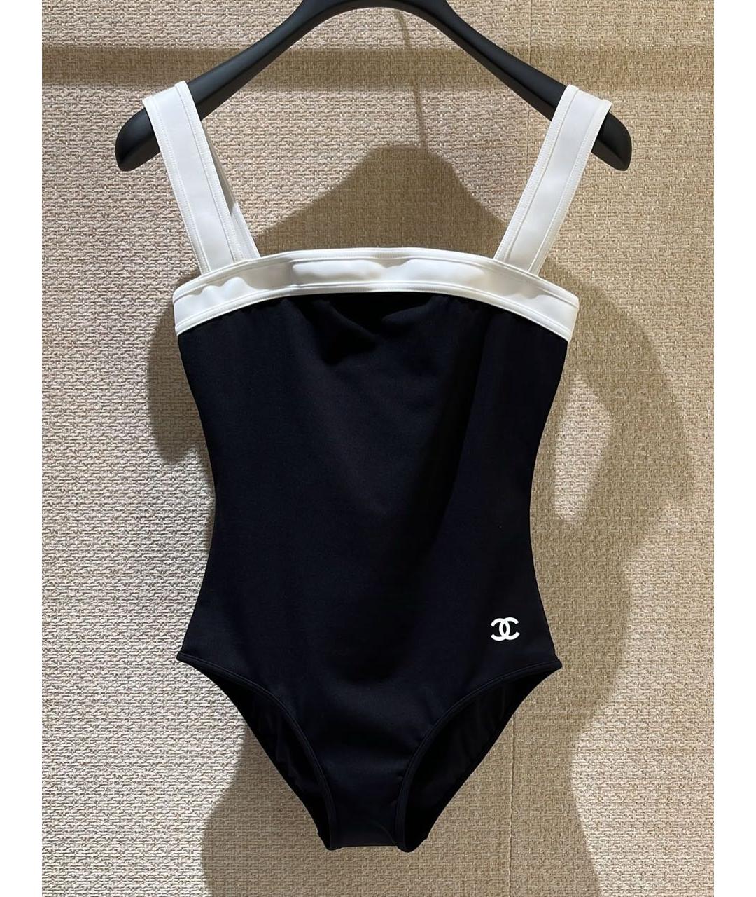 CHANEL Черный купальник, фото 3