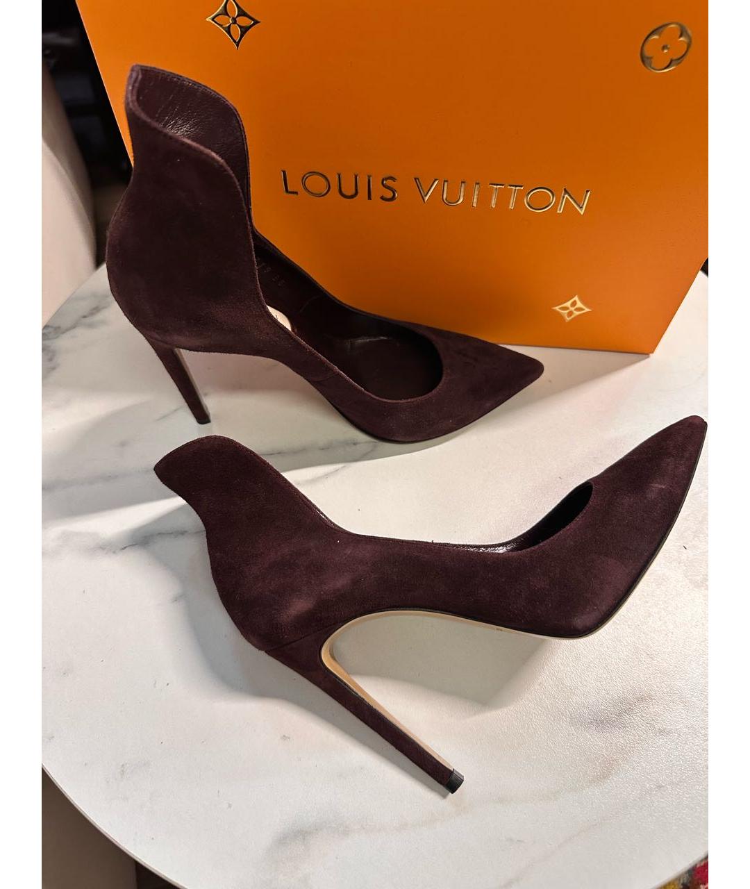 CASADEI Бордовые замшевые туфли, фото 5