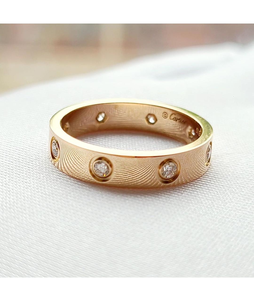 CARTIER Золотое кольцо из розового золота, фото 3