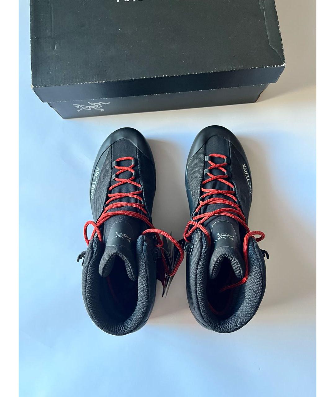 ARCTERYX Черные синтетические высокие ботинки, фото 3