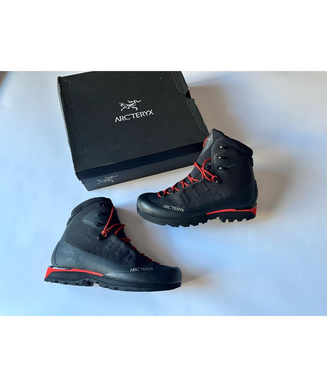 ARCTERYX Черные синтетические высокие ботинки, фото 8