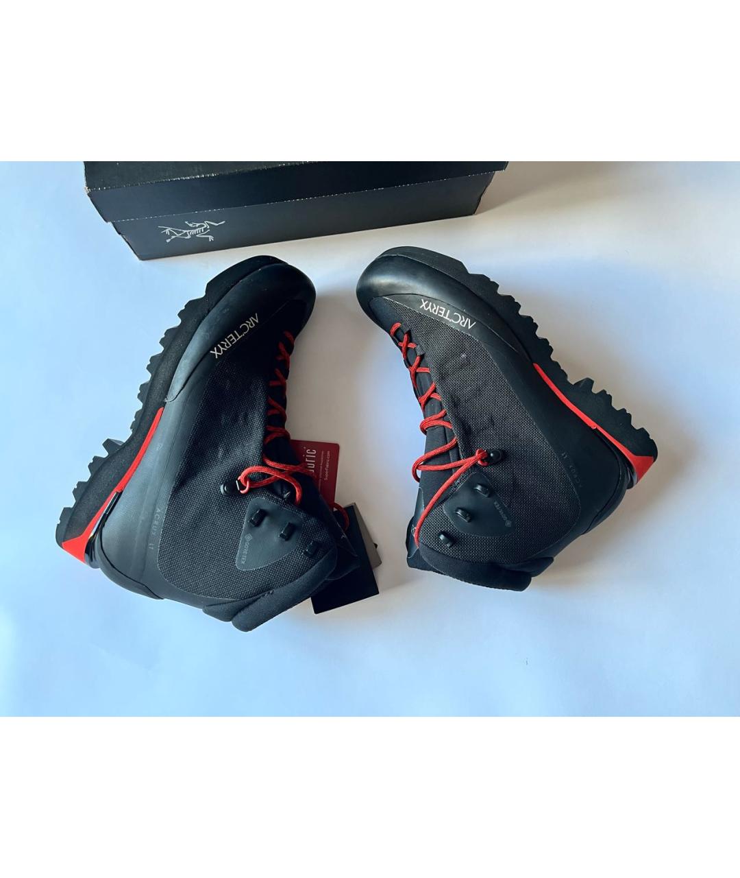 ARCTERYX Черные синтетические высокие ботинки, фото 5