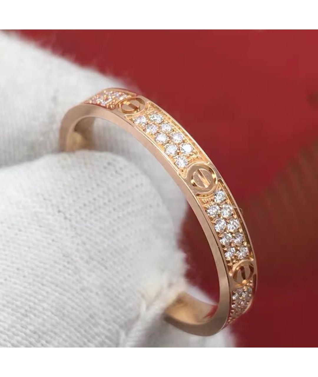 CARTIER Розовое кольцо из розового золота, фото 3