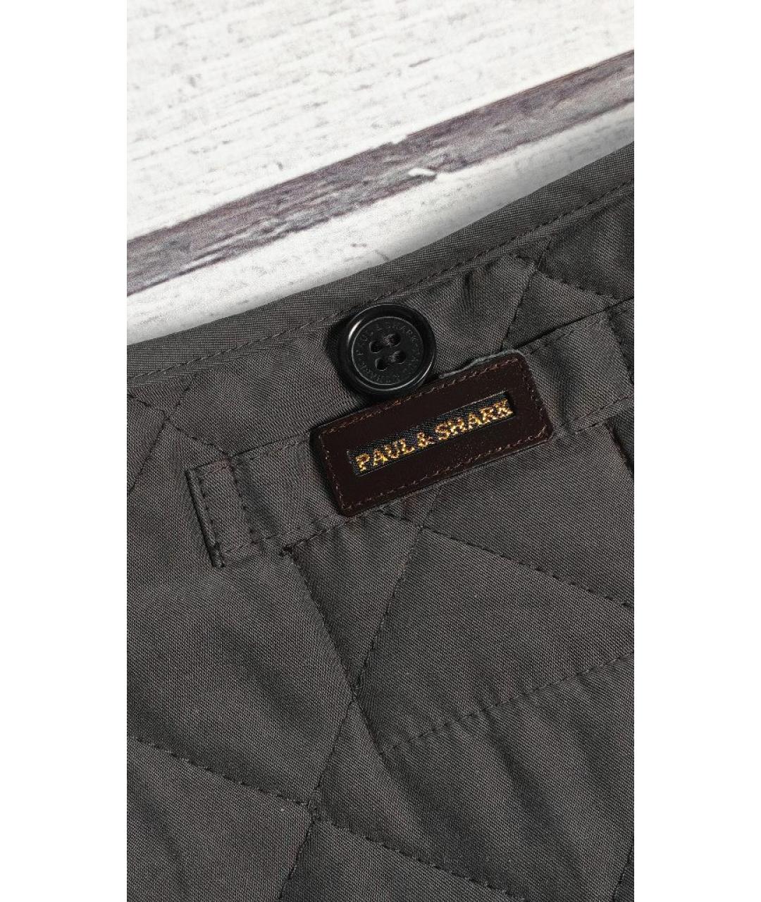 PAUL & SHARK Серый полиэстеровый жилет, фото 4