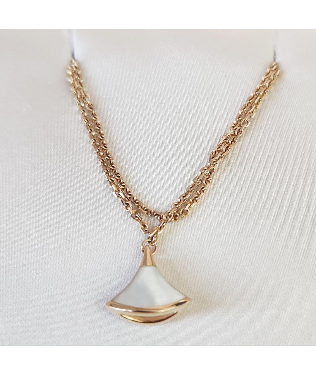 BVLGARI Белый браслет из розового золота, фото 3