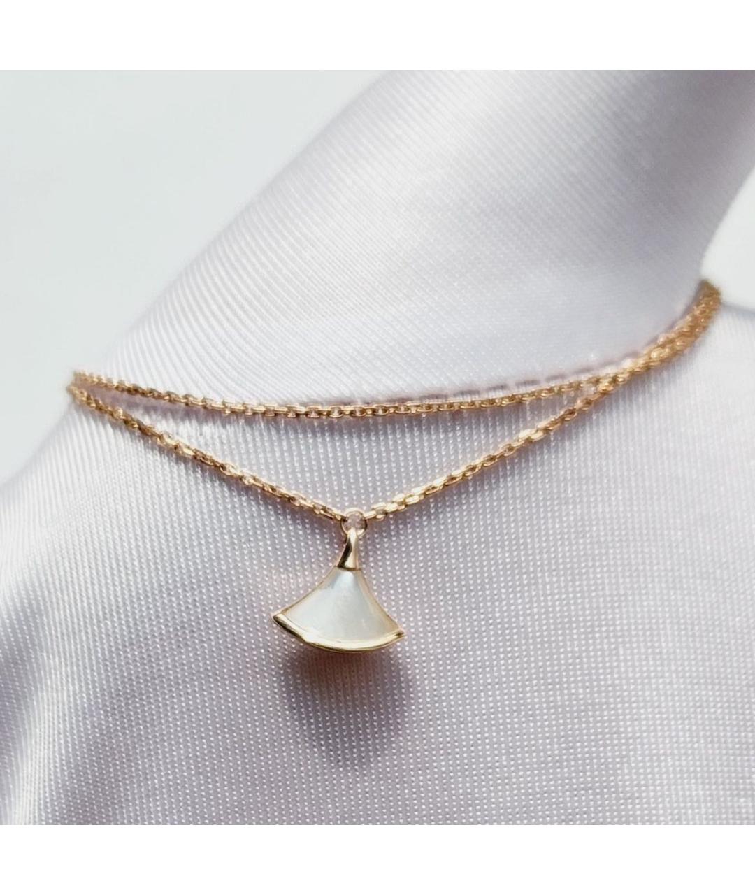 BVLGARI Белый браслет из розового золота, фото 2