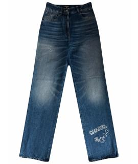 CHANEL Прямые джинсы