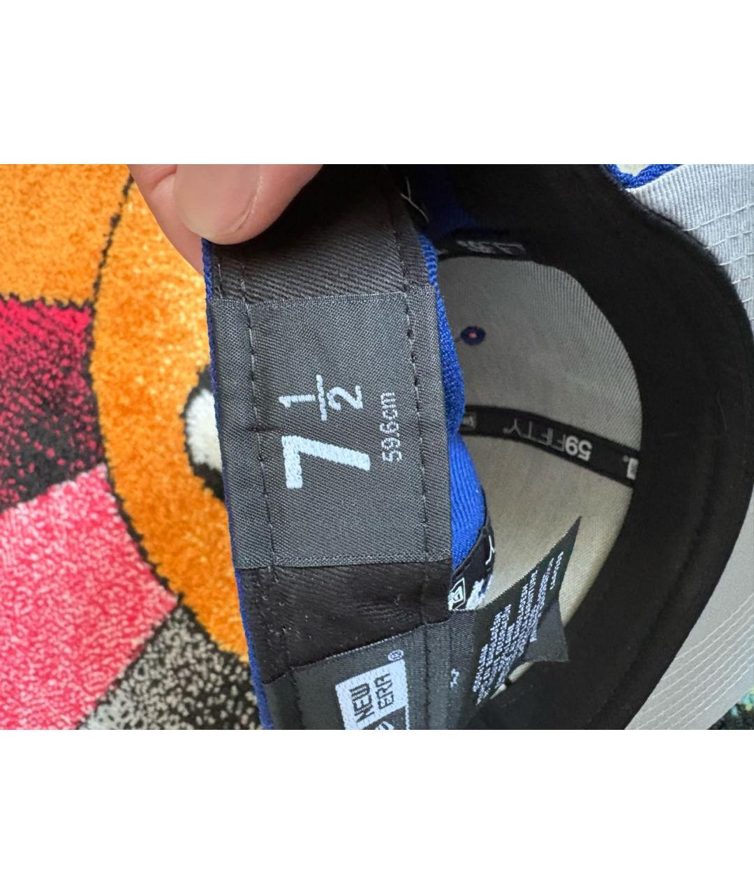 New Era Синяя кепка/бейсболка, фото 5