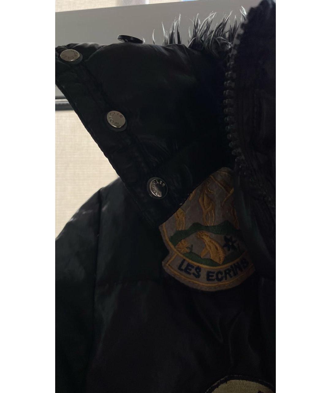 MONCLER Черная куртка, фото 4