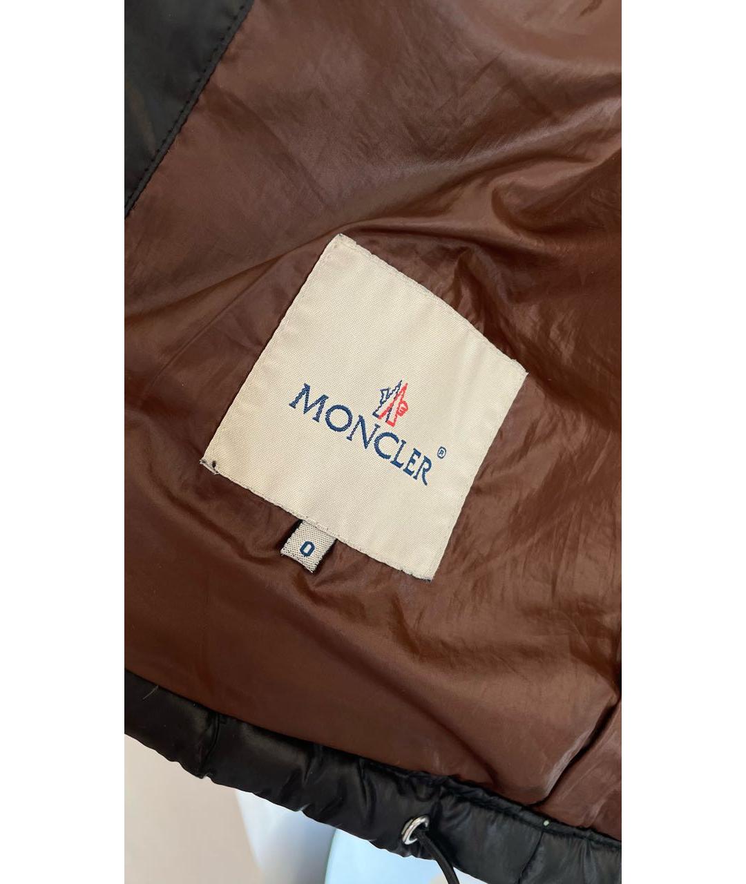 MONCLER Черная куртка, фото 6