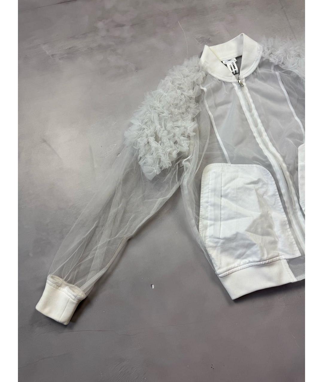 COMME DES GARÇONS Белая куртка, фото 3