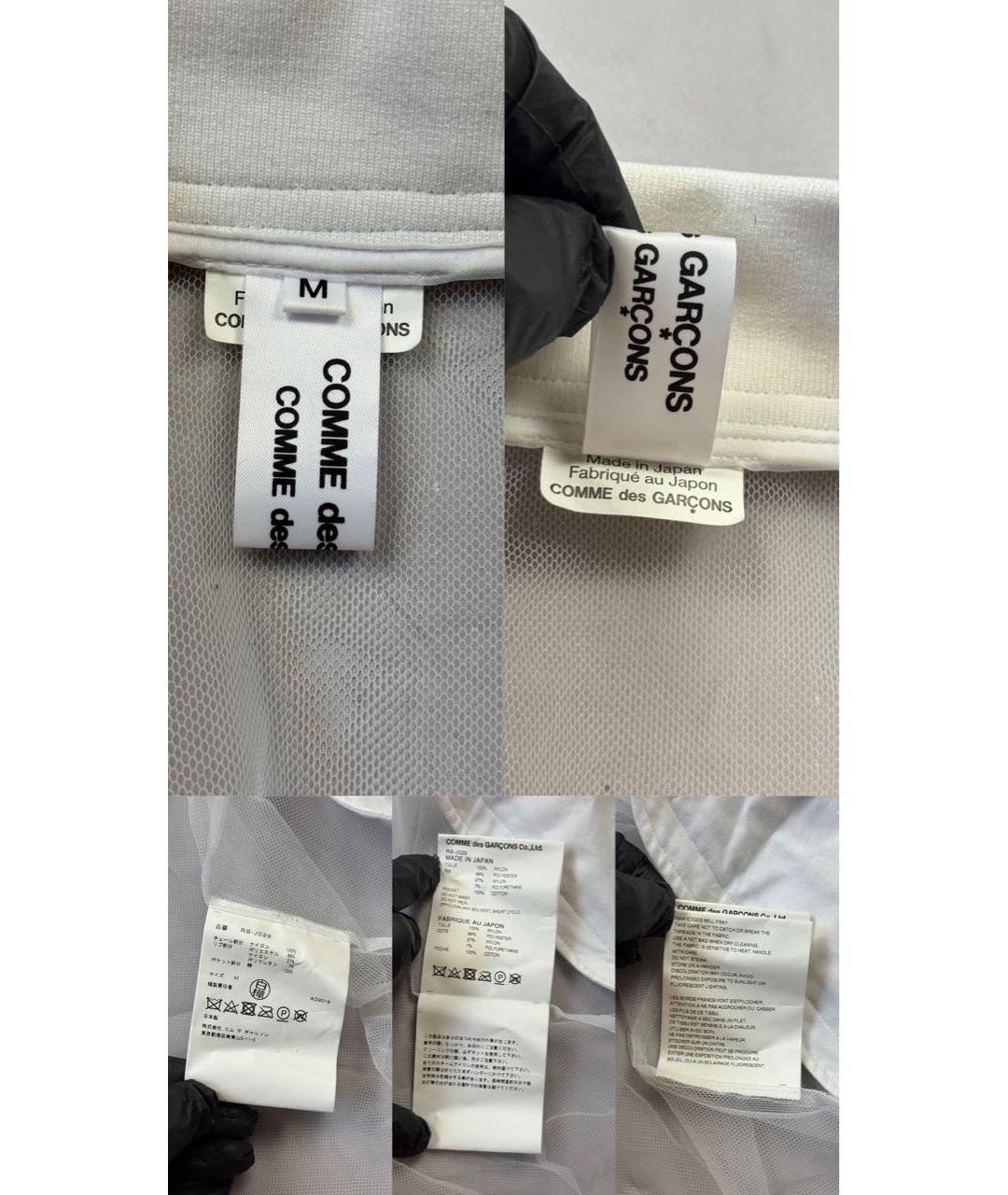 COMME DES GARÇONS Белая куртка, фото 8