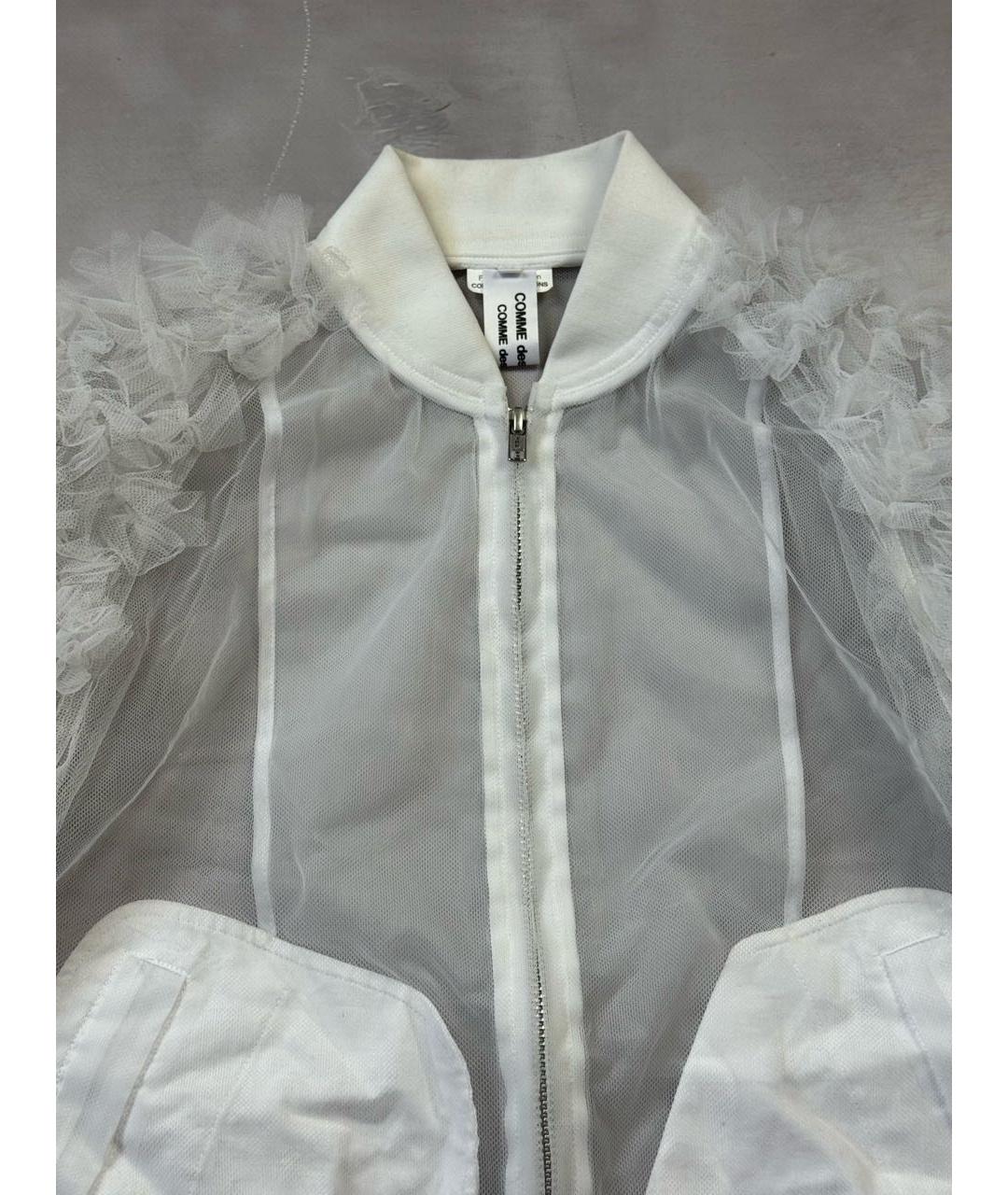 COMME DES GARÇONS Белая куртка, фото 5