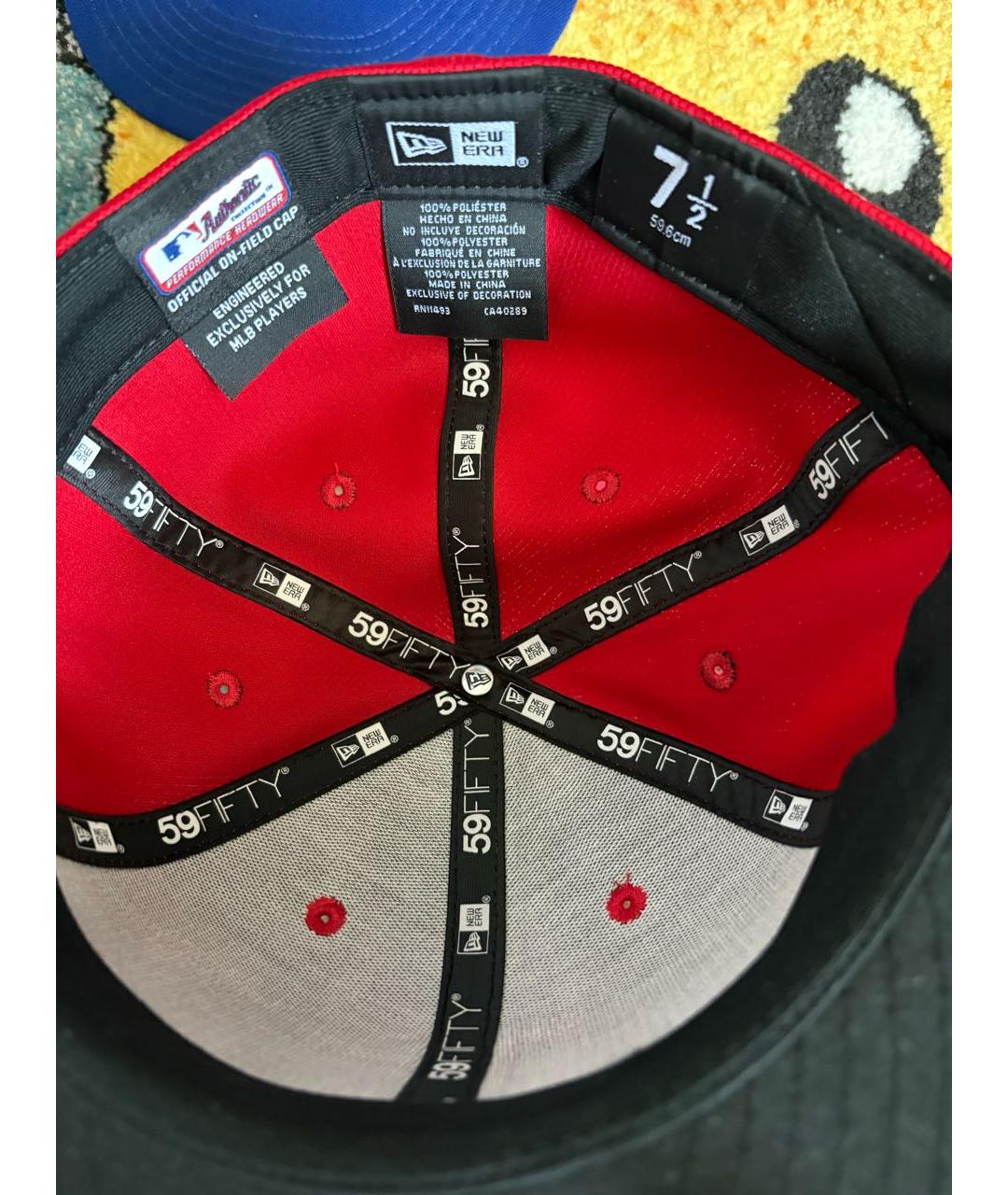 New Era Красная кепка/бейсболка, фото 3