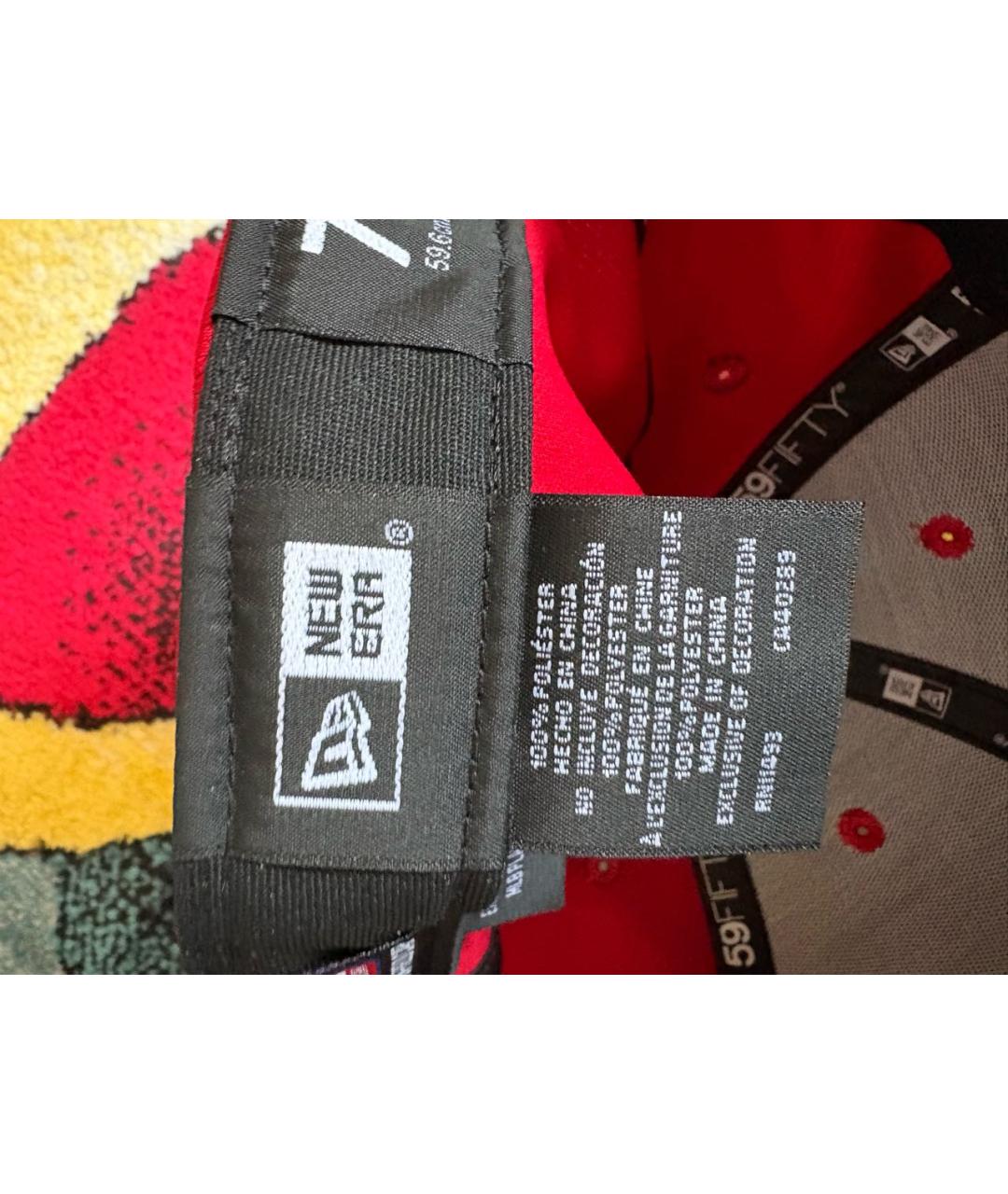 New Era Красная кепка/бейсболка, фото 5