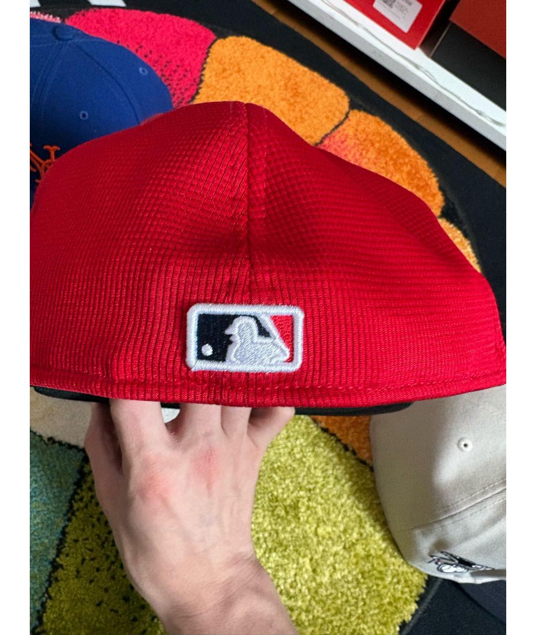 New Era Красная кепка/бейсболка, фото 2