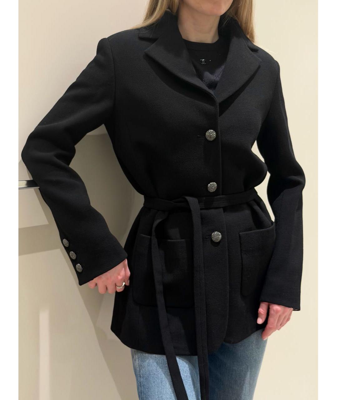 CHANEL Черный жакет/пиджак, фото 3