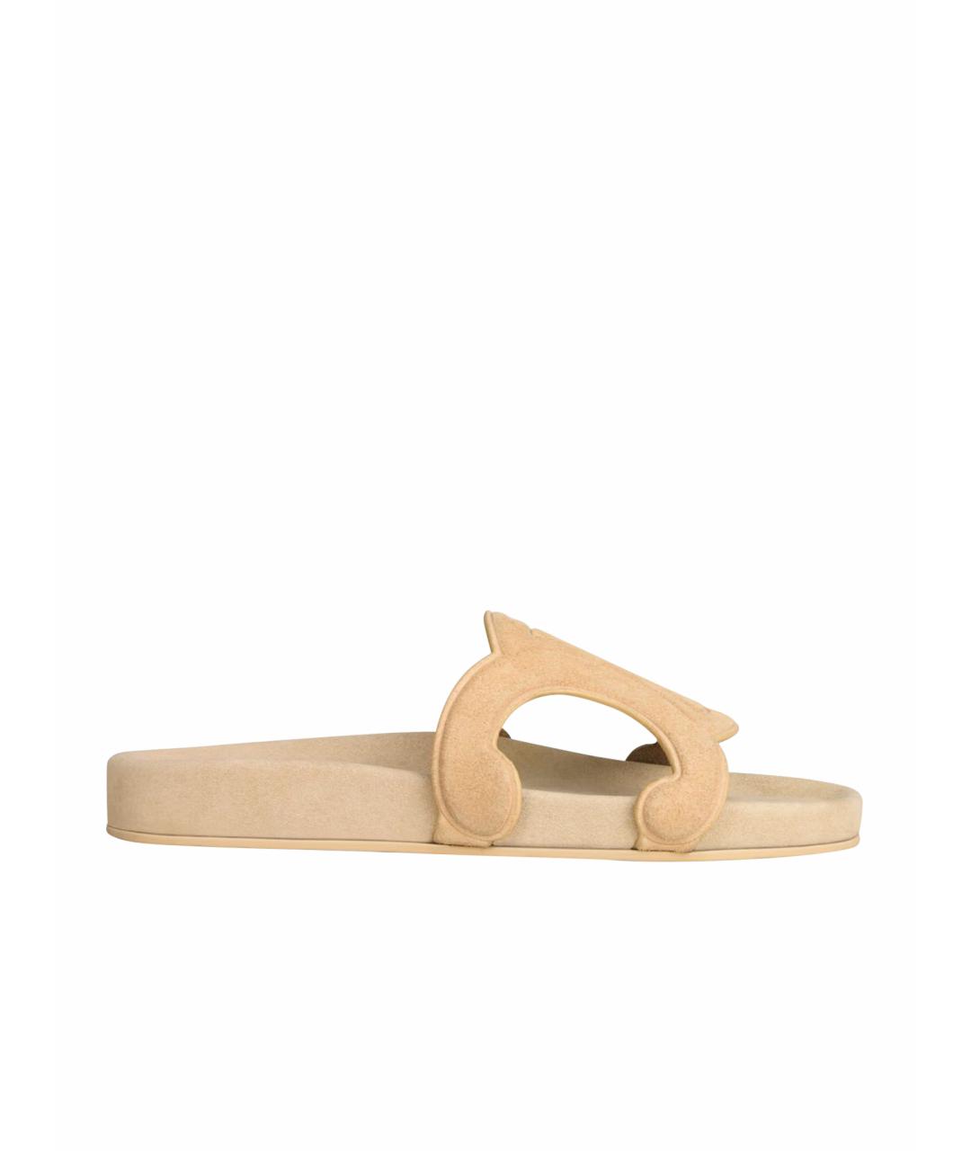 CELINE Бежевые мюли, фото 1