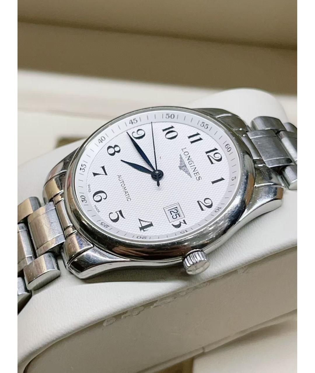 LONGINES Серебряные часы, фото 4