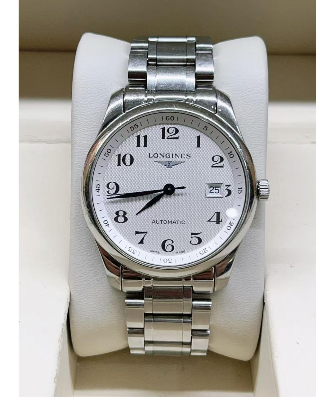 LONGINES Серебряные часы, фото 5